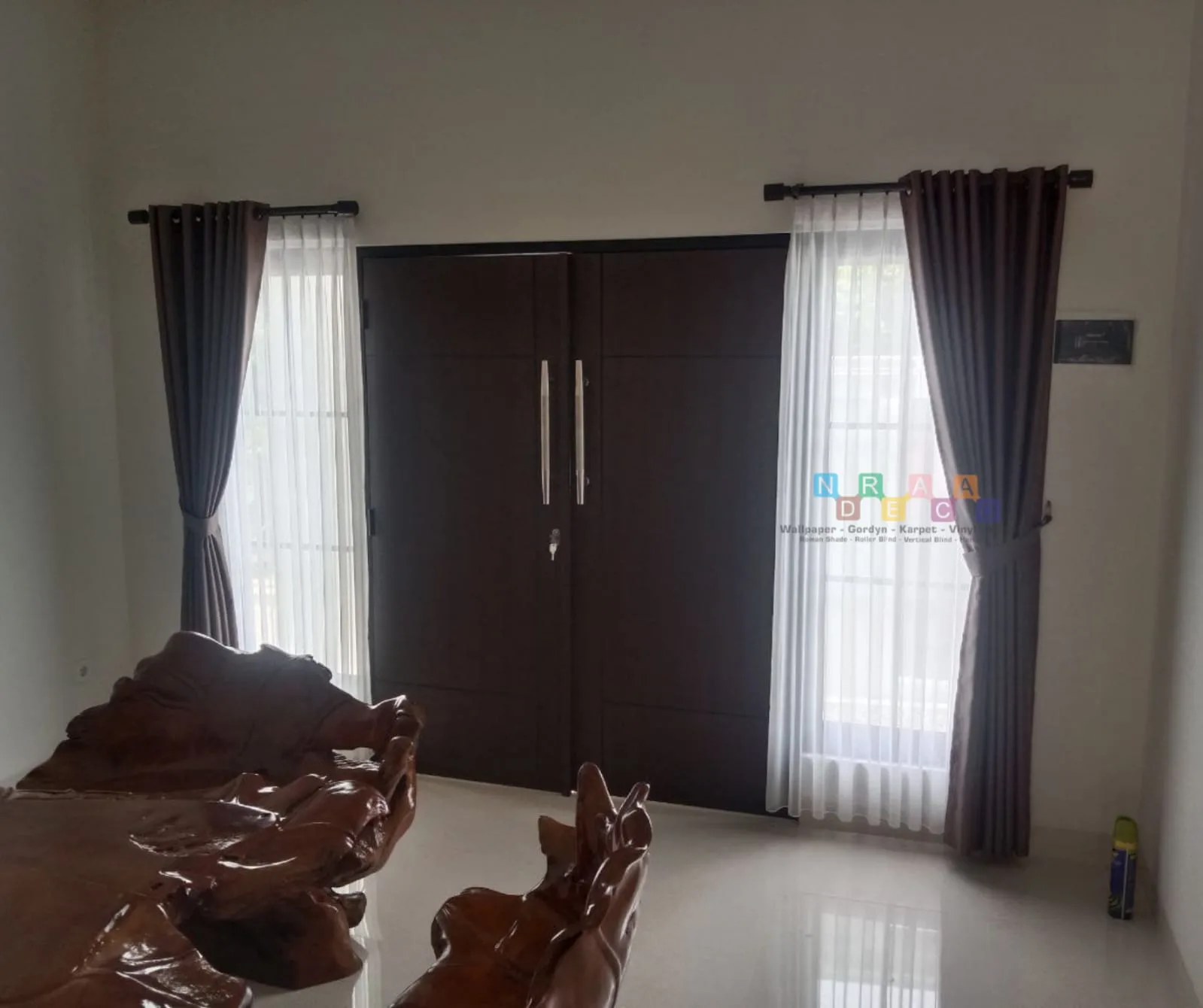Proyek Pemasangan Gorden Di Griya Astagina, Sleman