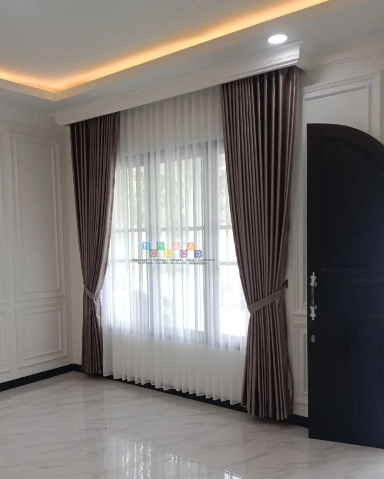 Proyek Pemasangan Gorden Di Tegaltirto, Berbah, Sleman