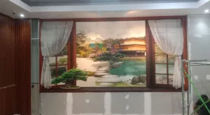 Proyek Pemasangan Wallpaper Custom Di Pajeksan, Yogyakarta