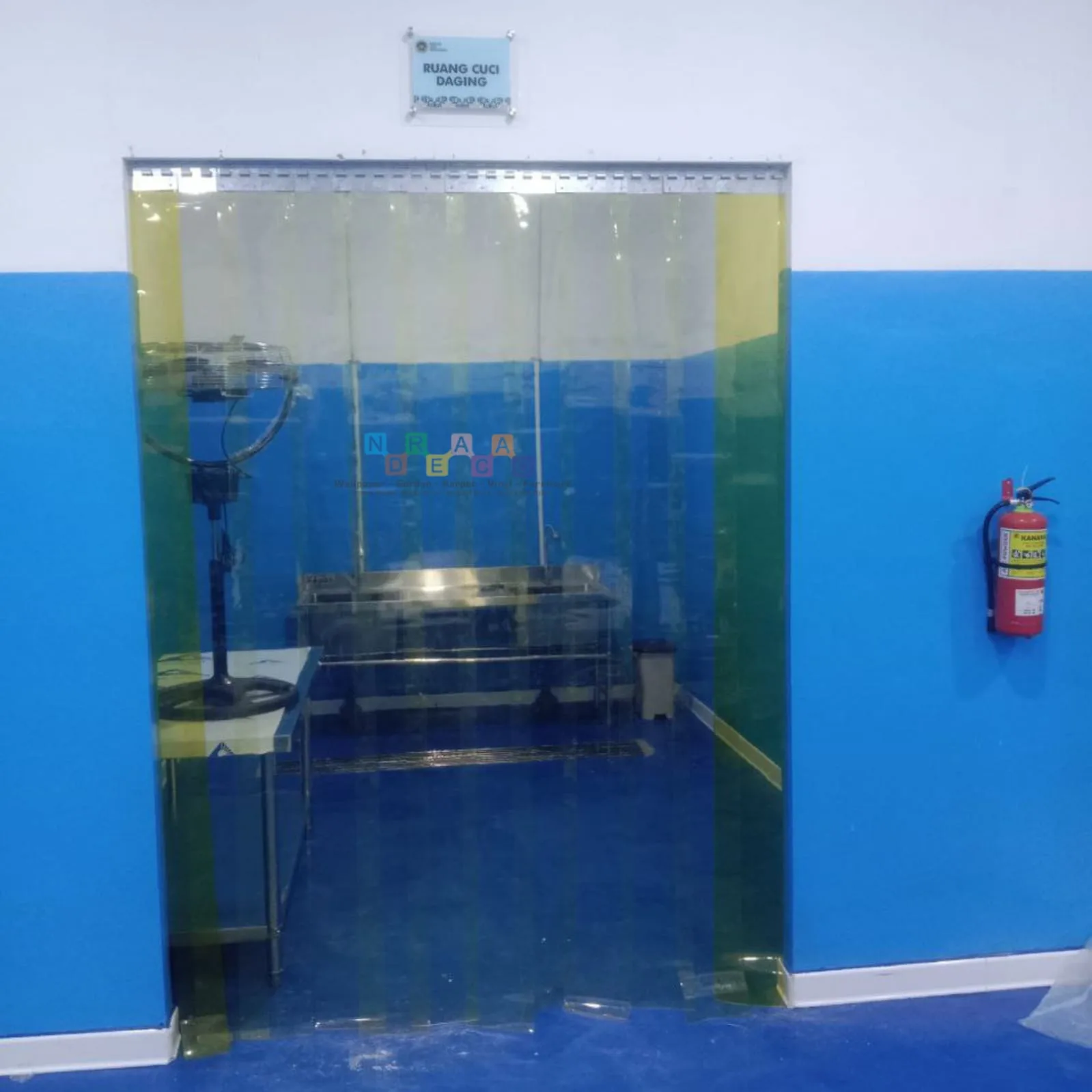 Proyek Pemasangan Tirai PVC Di Mertoyudan, Magelang
