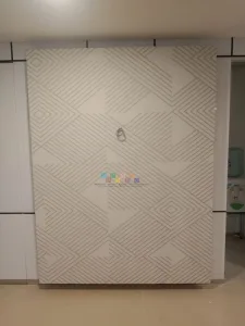 Proyek Pemasangan Wallpaper Custom Di UMY Student Dormitory, Bantul