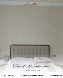 Pemasangan Wallpaper di Surabaya Profesional oleh Nirwana Deco Surabaya