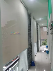 Proyek Pemasangan Roller Blinds Outdoor Di Condongcatur, Sleman