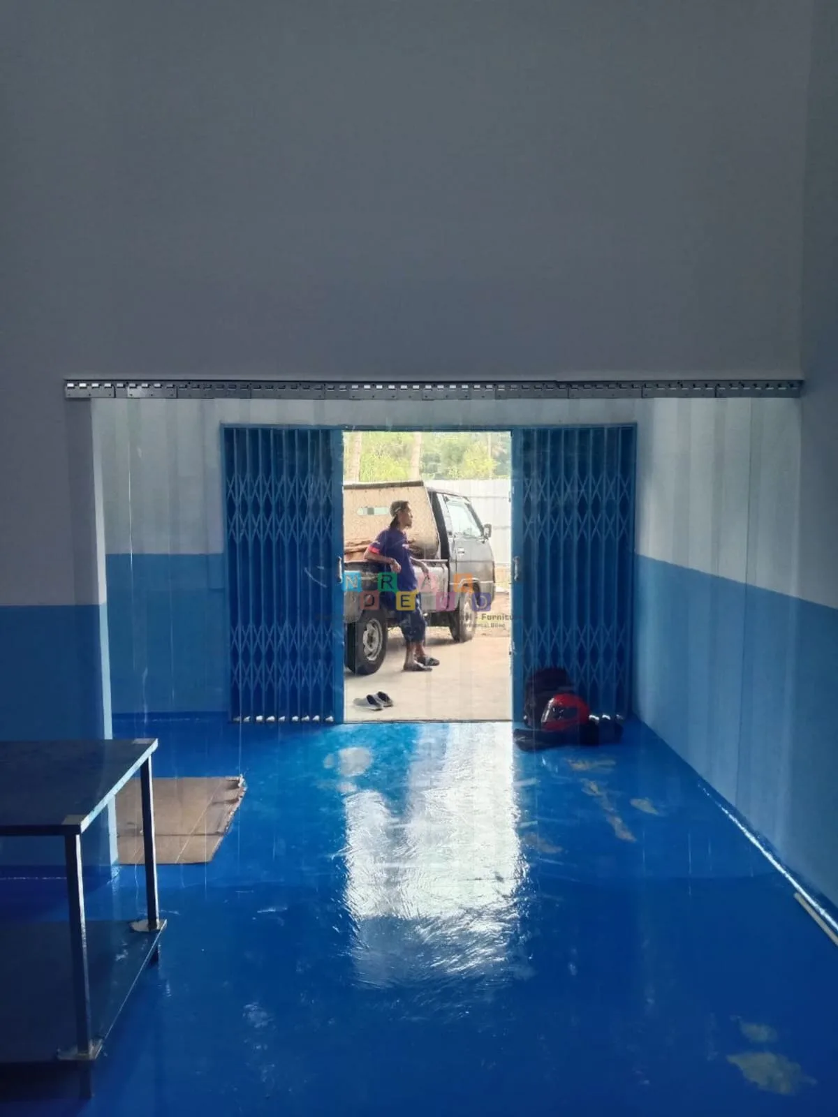 Pemasangan Tirai PVC Di Ngluwar, Magelang, Jawa Tengah