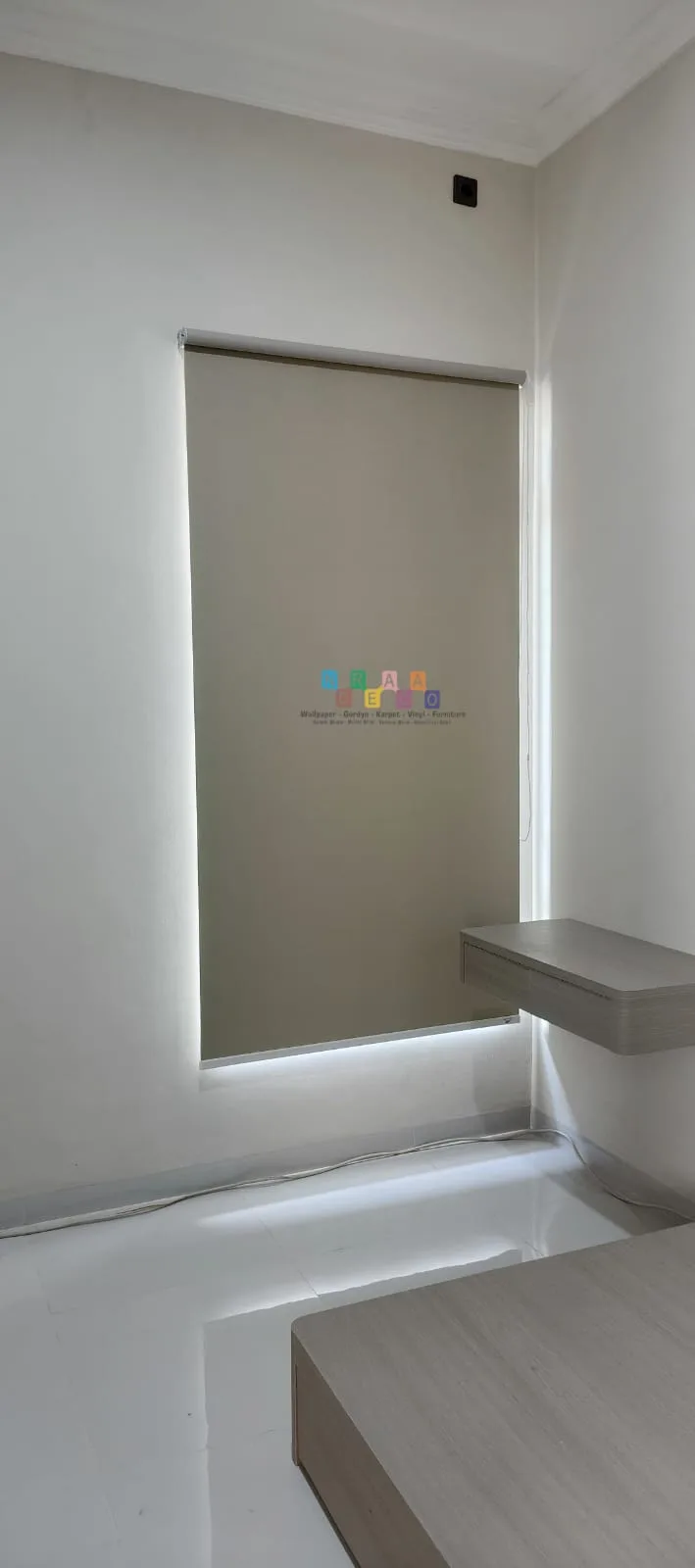 Pemasangan Roller Blinds Di Kailila Palagan, Ngaglik, Sleman