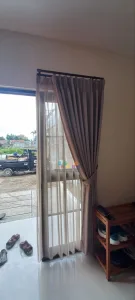 Pemasangan Gorden Di Bliss Villas 7, Ngaglik, Sleman