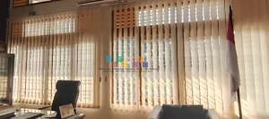 Pemasangan Vertical Blinds Di SMKN 2 Depok, Sleman