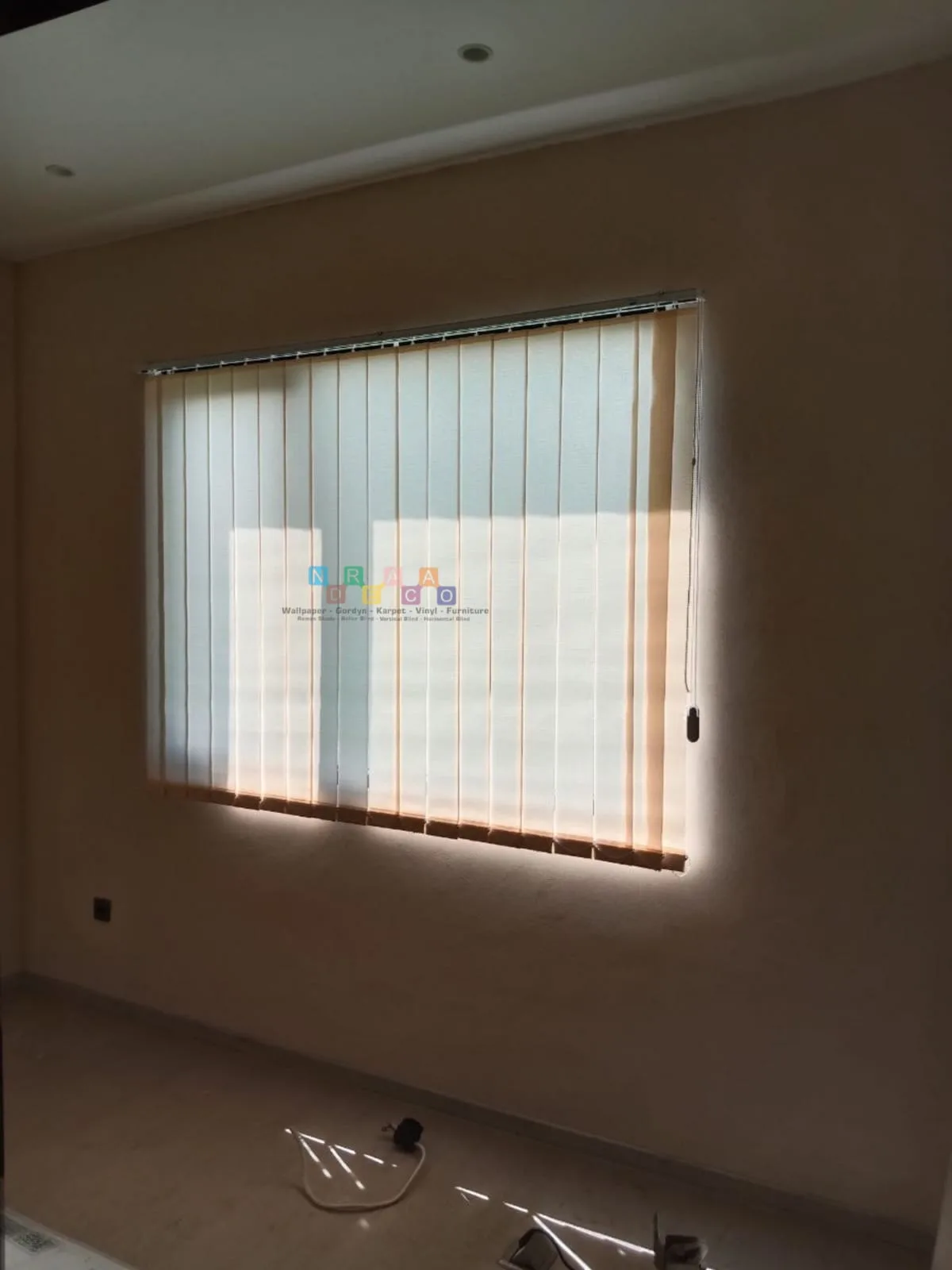 Pemasangan Vertical Blinds Di Sardonoharjo, Ngaglik, Sleman