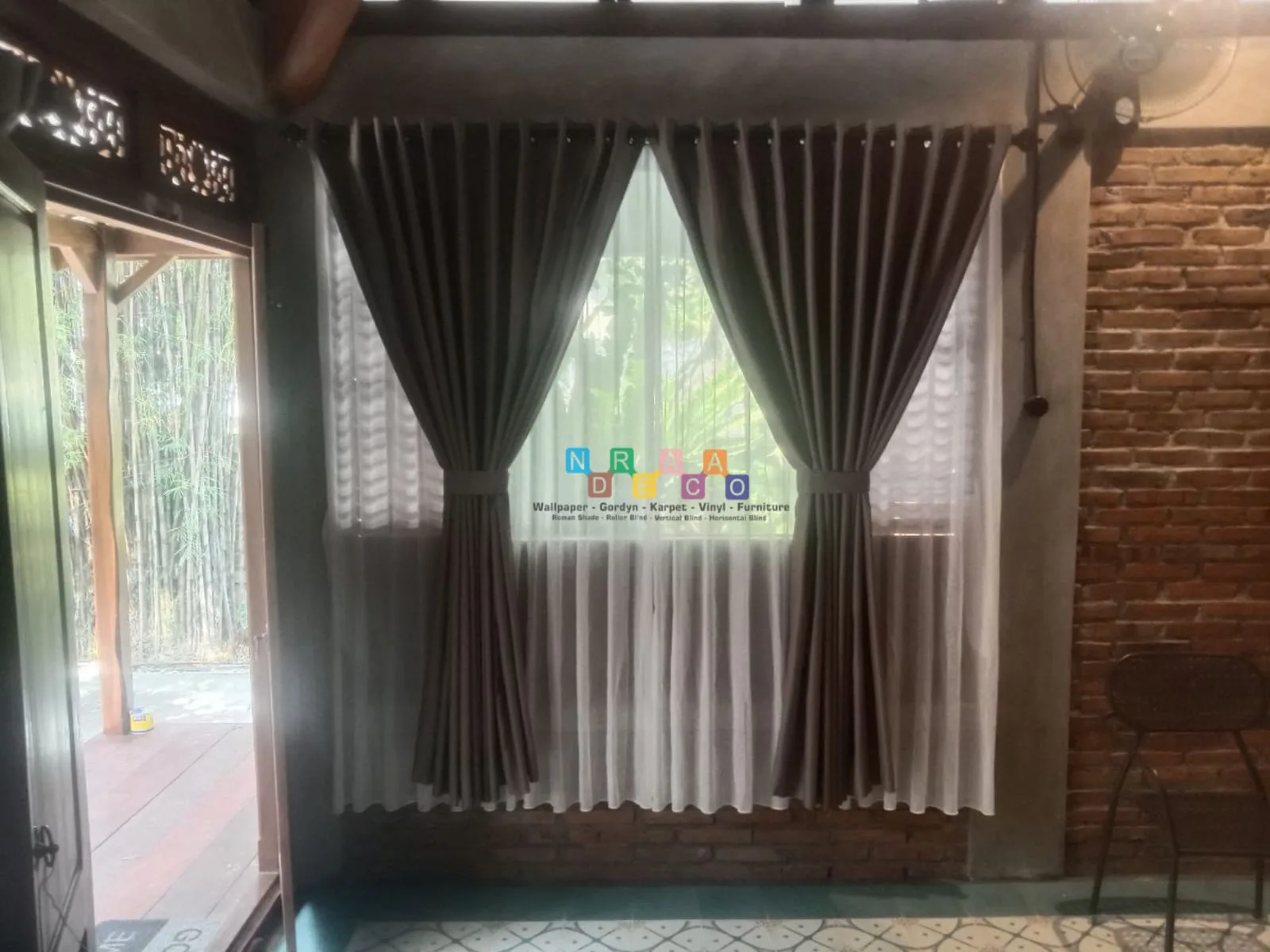 Pemasangan Gorden Di Jl Sonosewu, Kasihan, Bantul