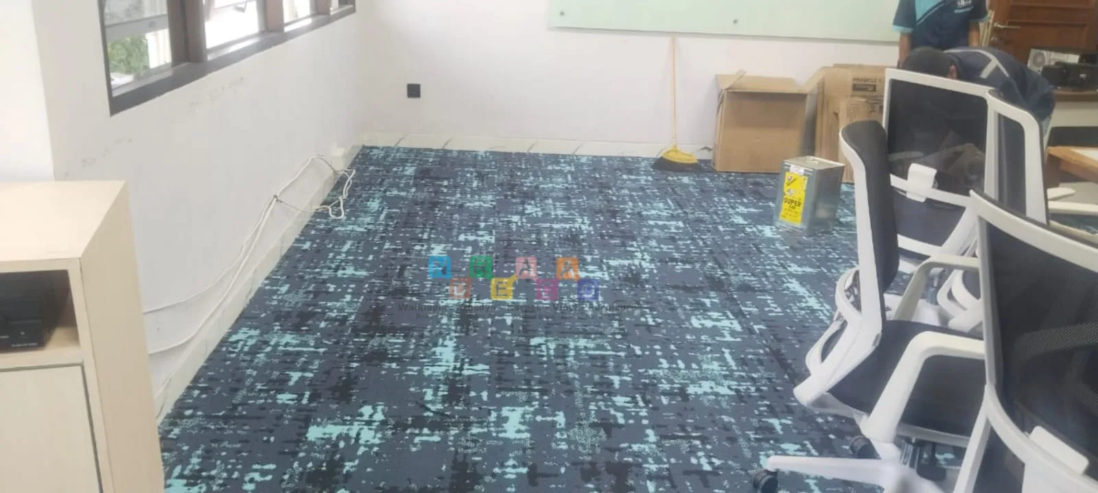 Proyek Pemasangan Karpet Lantai Di BRI Corporate University, Yogyakarta