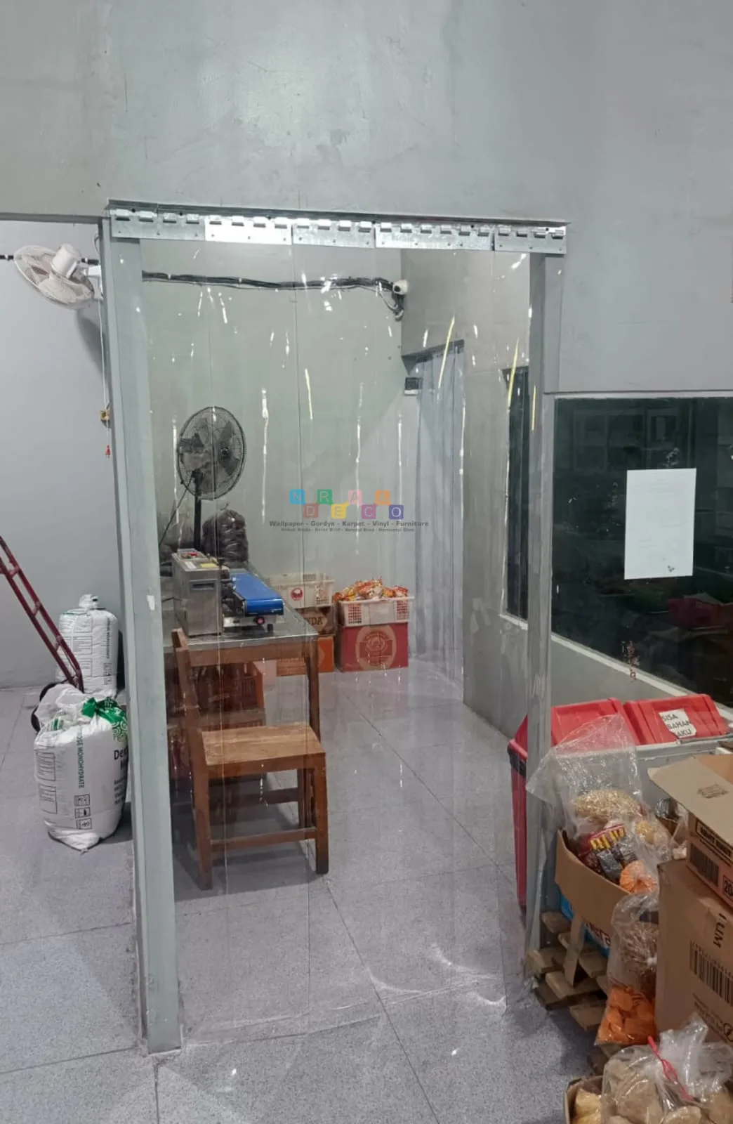 Proyek Pemasangan Tirai PVC Di Banguntapan, Bantul