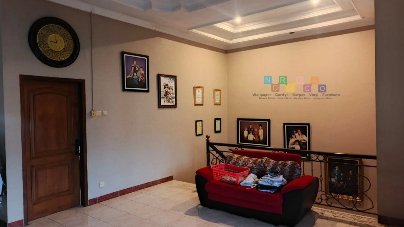 Proyek Pemasangan Wallpaper Di Perum Green Aprilia Estate, Gamping