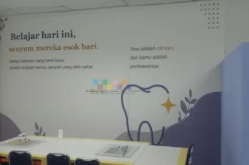 Pemasangan Wallcustom Di Jl Medika Sendowo, Sinduadi, Sleman
