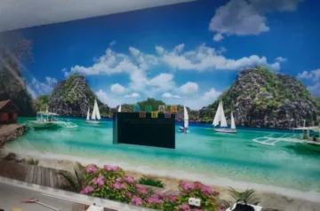 Pemasangan Wallcustom Di RS PKU Muhammadiyah Sukoharjo, Jawa Tengah