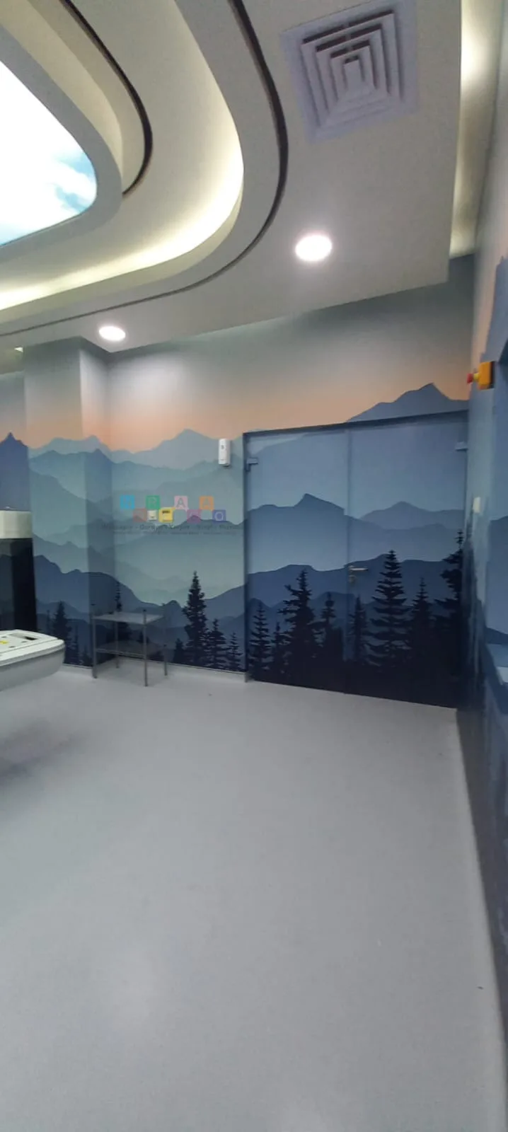 Proyek Pemasangan Wallpaper Custom Di RSU Islam Harapan Anda, Tegal
